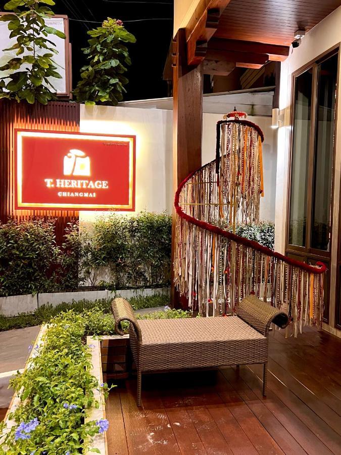 T Heritage Hotel Chiang Mai Exterior foto